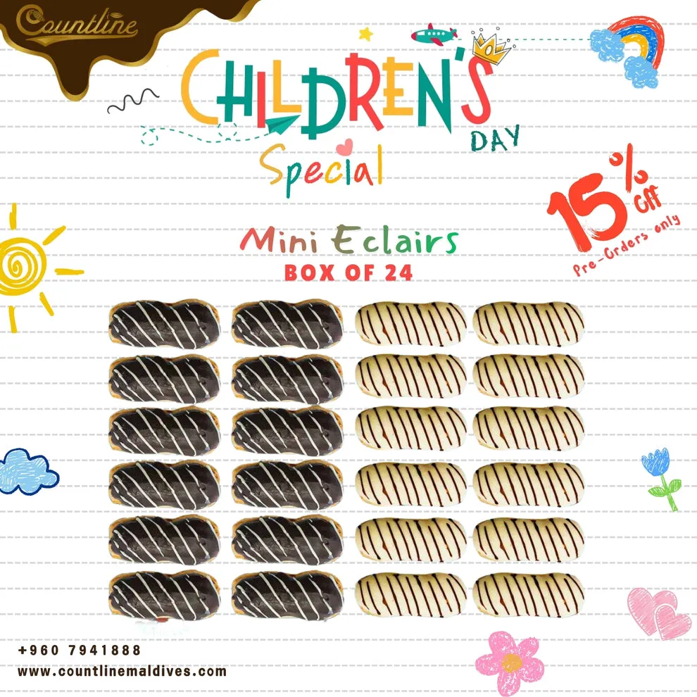 [MVB0552] Mini Eclairs