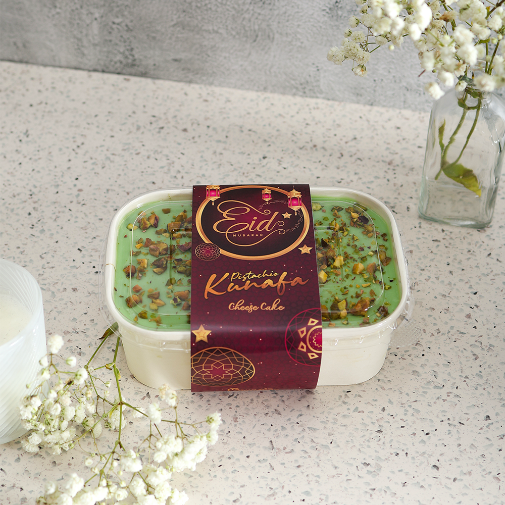[MVB0584] Pistachio Kunafa Cheese Cake Tub