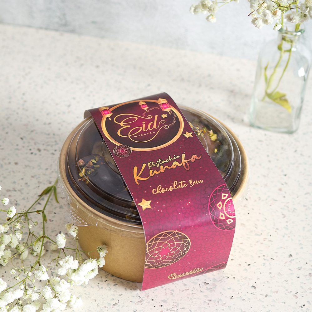 [MVB0586] Pistachio Kunafa Chocolate Bun Tub