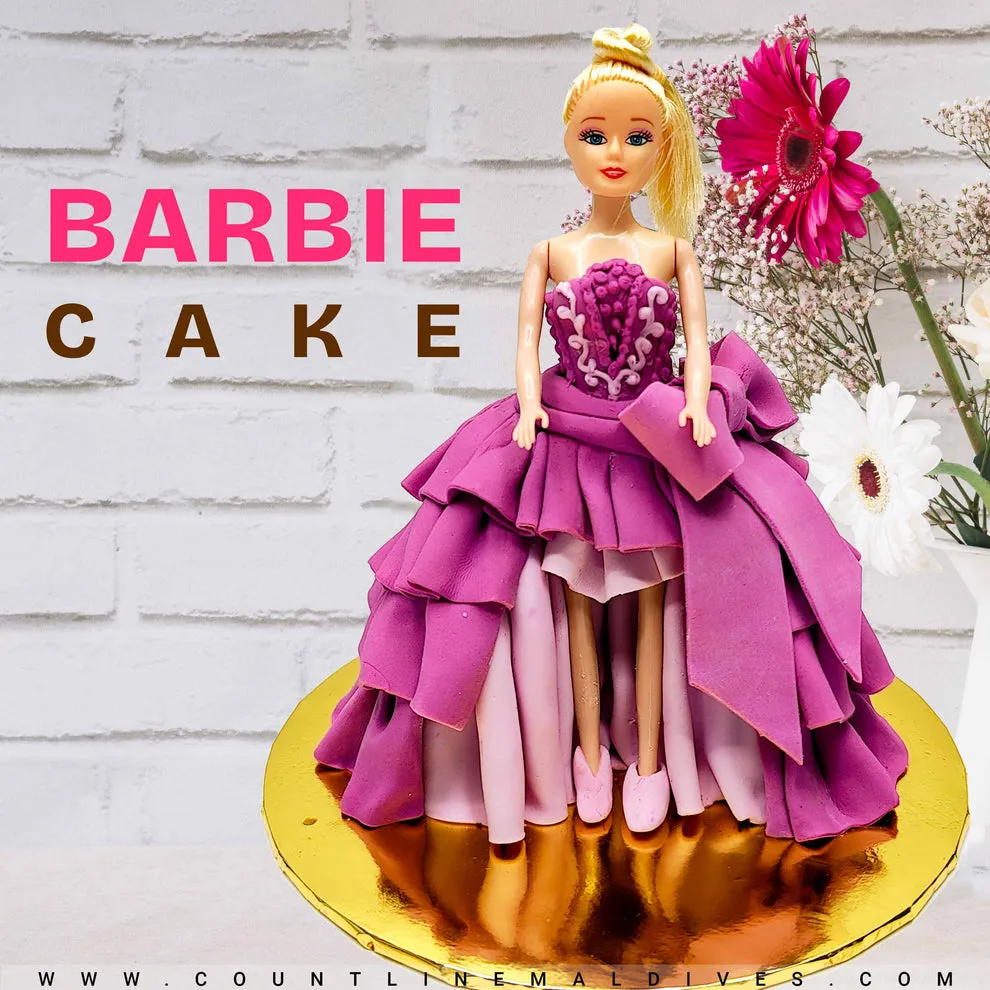 [MVB0623] Barbie Cake 2.2Kg