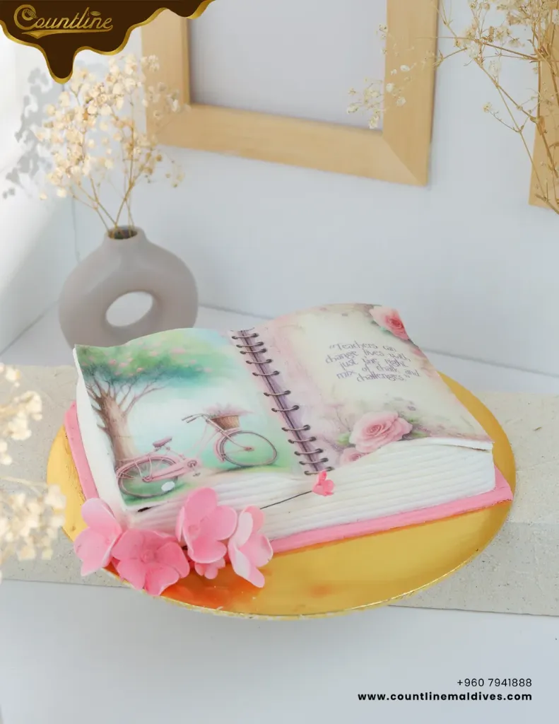 [MVB0634] Teachers Day Special Book Cake