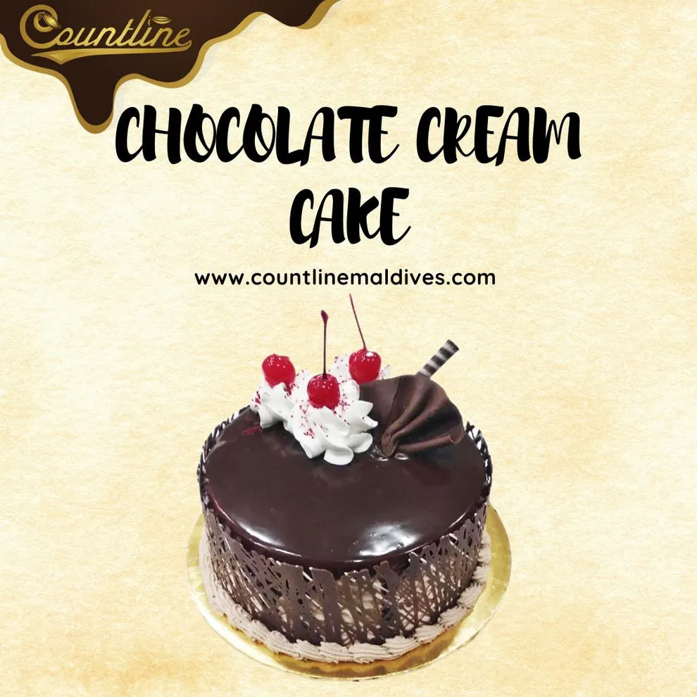 [MVB0680] Chocolate Cream Round Cake 5X3"
