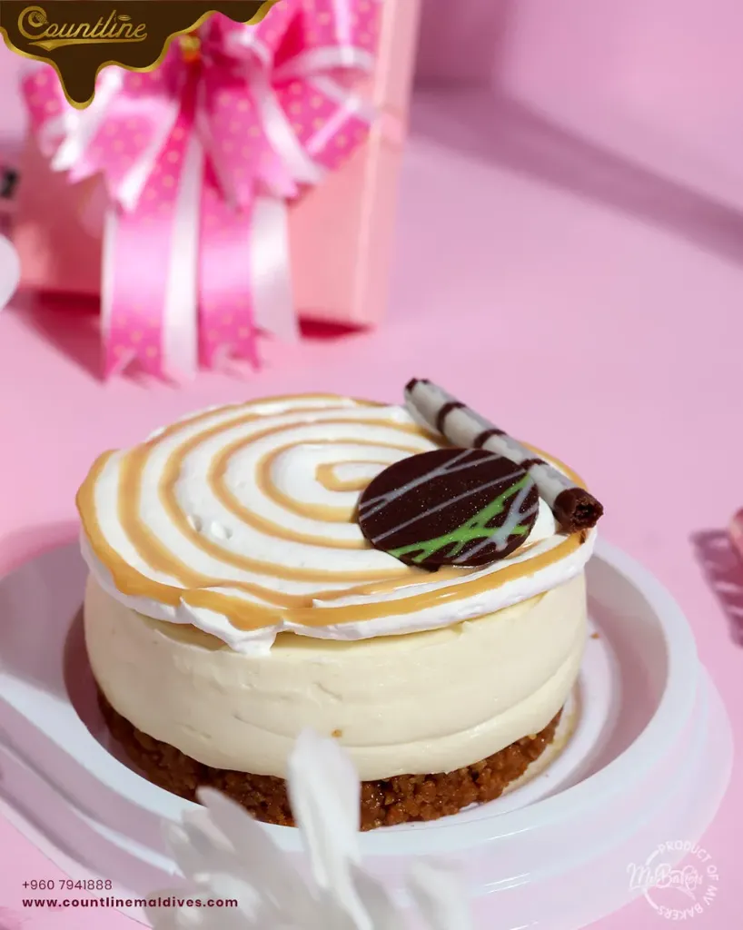 [MVB0692] Salted Caramel Cheese Cake 5 Inch