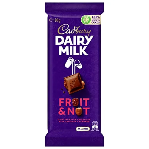 [SCP0011] Cadbury Dairy Milk Fruit & Nut 180g