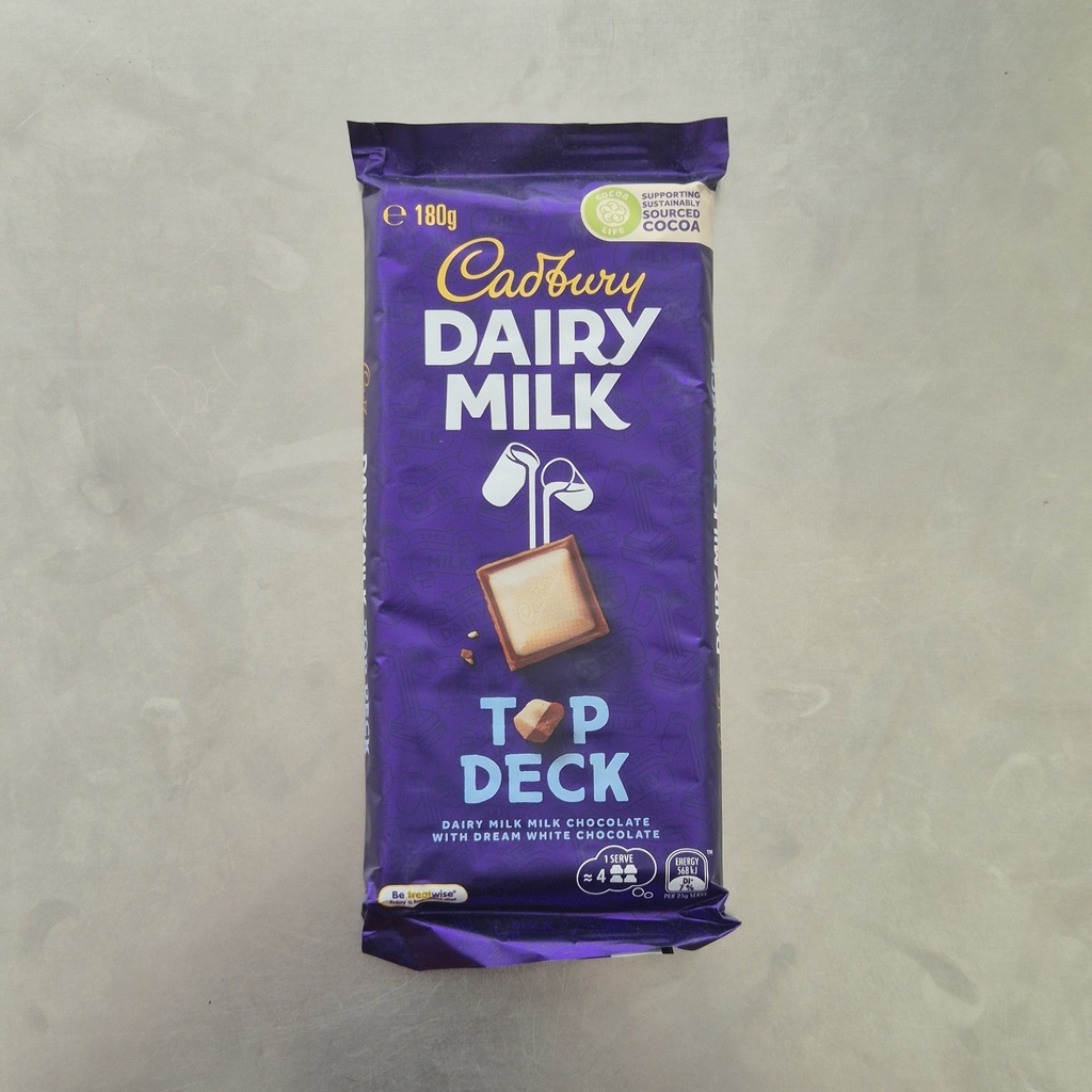 [SCP0013] Cadbury Dairy Milk Top Deck 180g