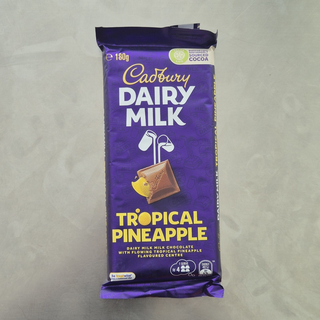 [SCP0014] Cadbury Dairy Milk Tropical Pineapple 180g