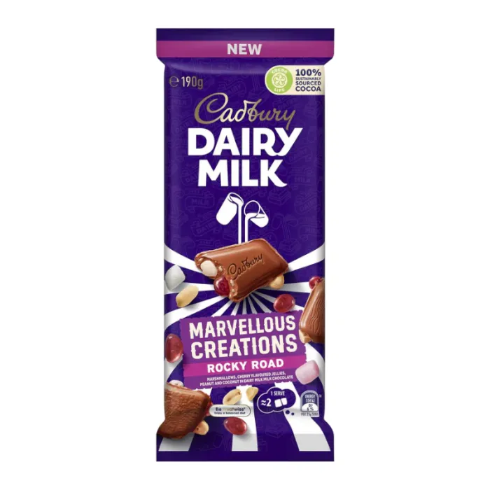 [SCP0018] Cadbury Dairy Milk Marvellous Creations Rocky Road 190g