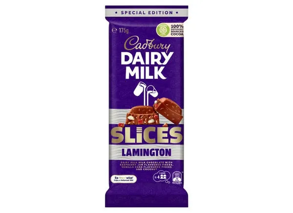 [SCP0022] Cadbury Dairy Milk Slices Lamington 175g