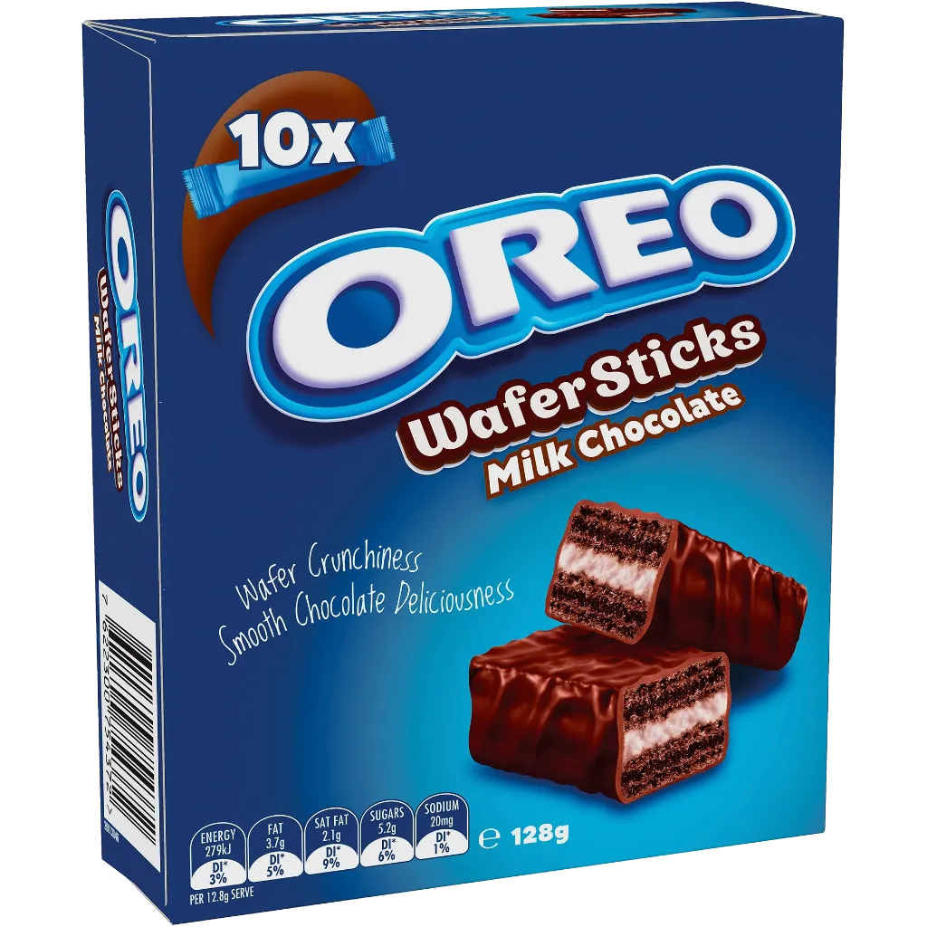 [SCP0046] Oreo Wafer Sticks Milk Chocolate 128g