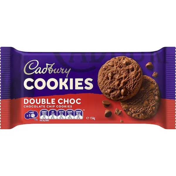 [SCP0047] Cadbury Double Chocolate Chip Cookies 156g