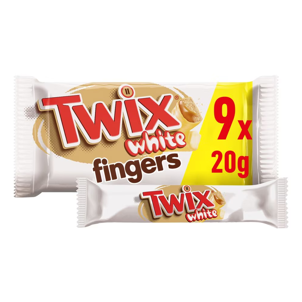 [SCP0055] Twix 9 Bars White Chocolate 180g