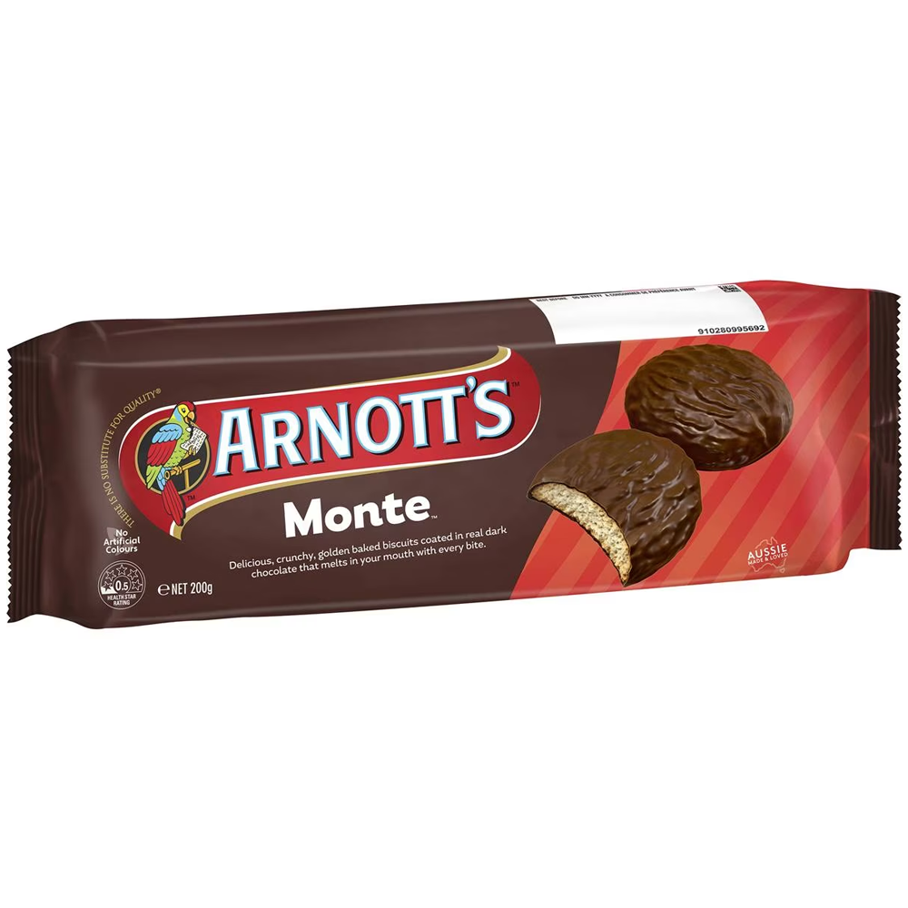 [SCP0074] Arnott's Monte Chocolate Biscuits 200g