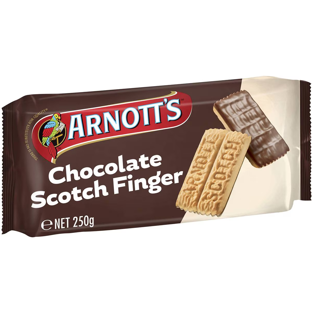[SCP0077] Arnott's Chocolate Coated Scotch Finger Biscuits 250g