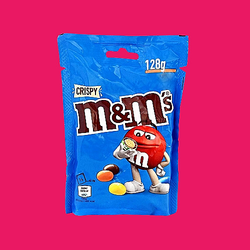 [SCP0093] M&M Crispy Chocolate Pouch 128g