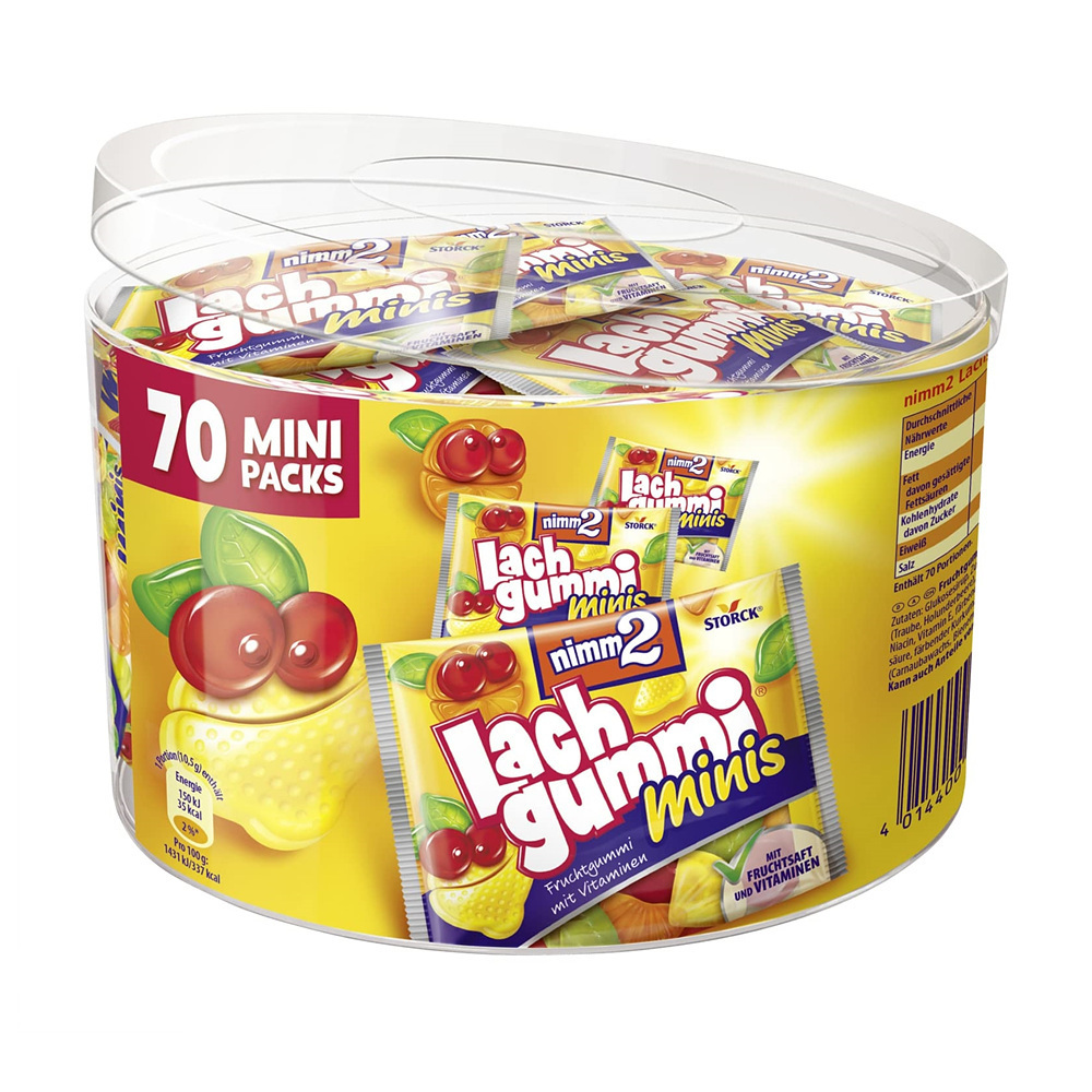 [SCP0109] Storck Lachgummi Minis Chocolate 735g