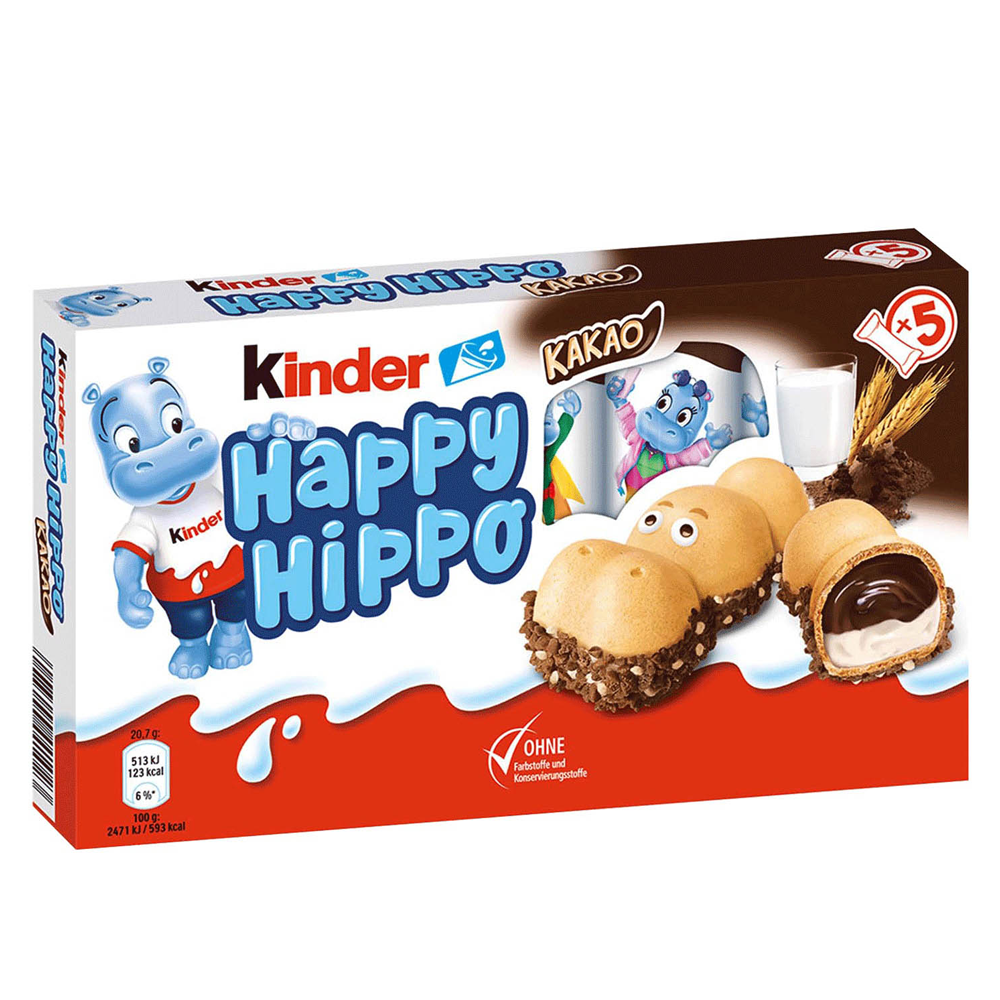 [SCP0111] Ferrero Happy Hippo Cacao Chocolate 103.5g