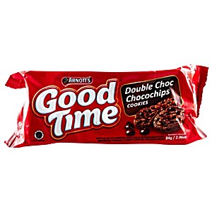 [SCP0127] Good Time Double Choco Chips Cookies 72g