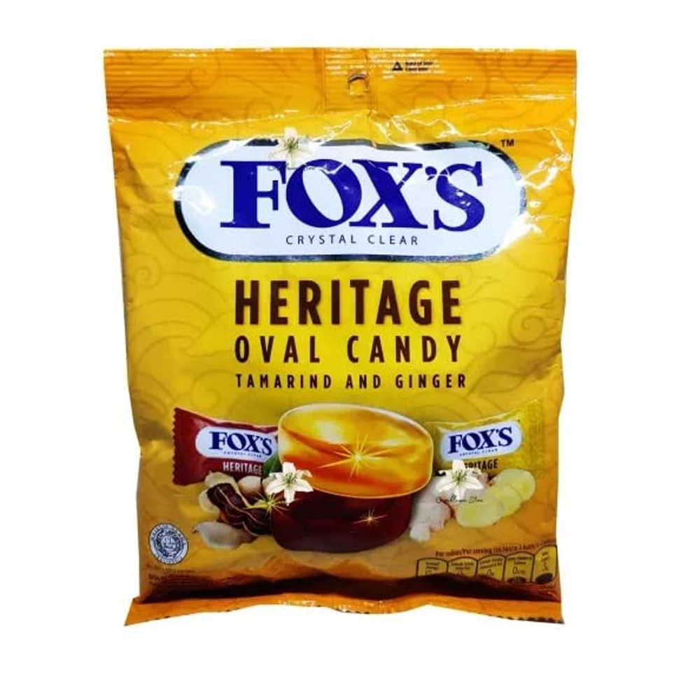 [SCP0139] Fox Heritage Tamarind and Ginger Oval Candy 125g