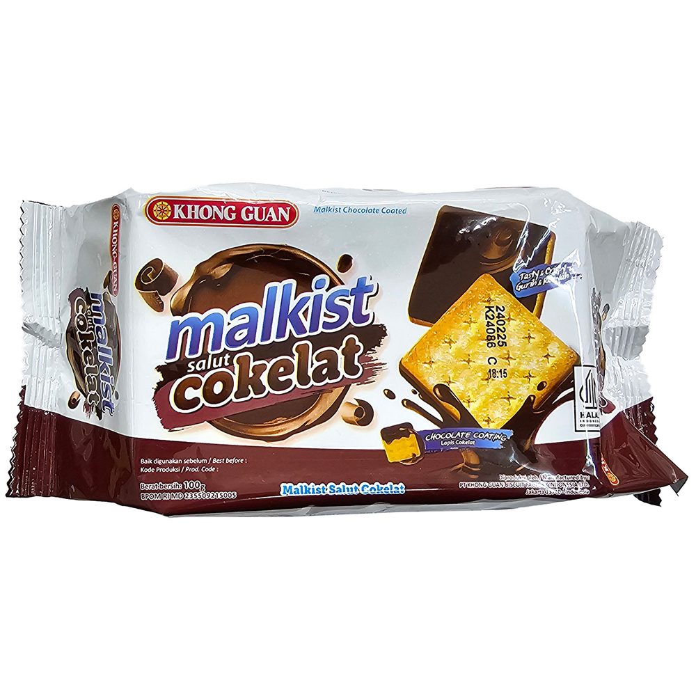 [SCP0148] Khong Guan Malkist Salut Choco Biscuits 100g
