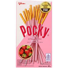 [SCP0150] Pocky Strawberry Flavour Chocolate 45g