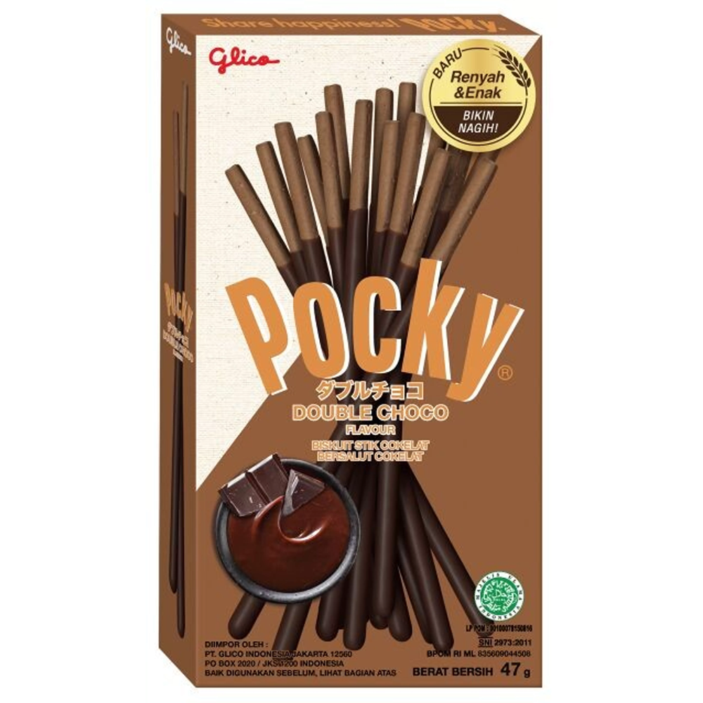 [SCP0152] Pocky Double Choco Flavour Chocolate 47g