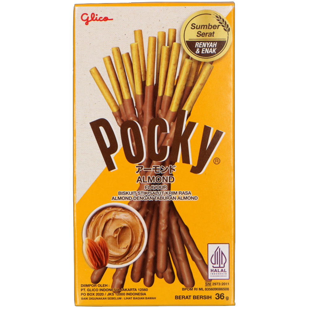 [SCP0153] Pocky Almond Flavour Chocolate 36g