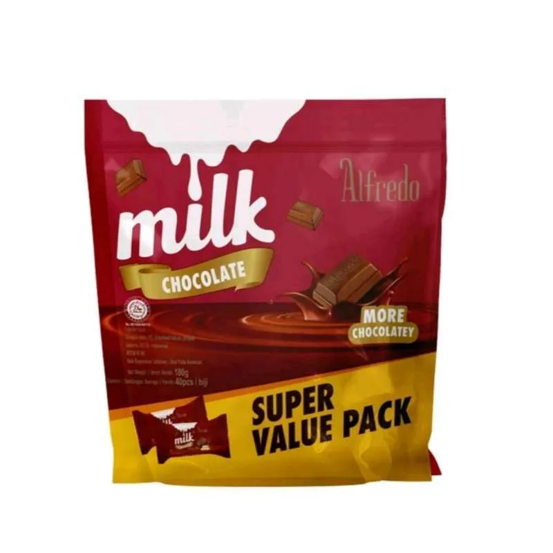 [SCP0157] Alfredo Milk Chocolate Super Value 180g