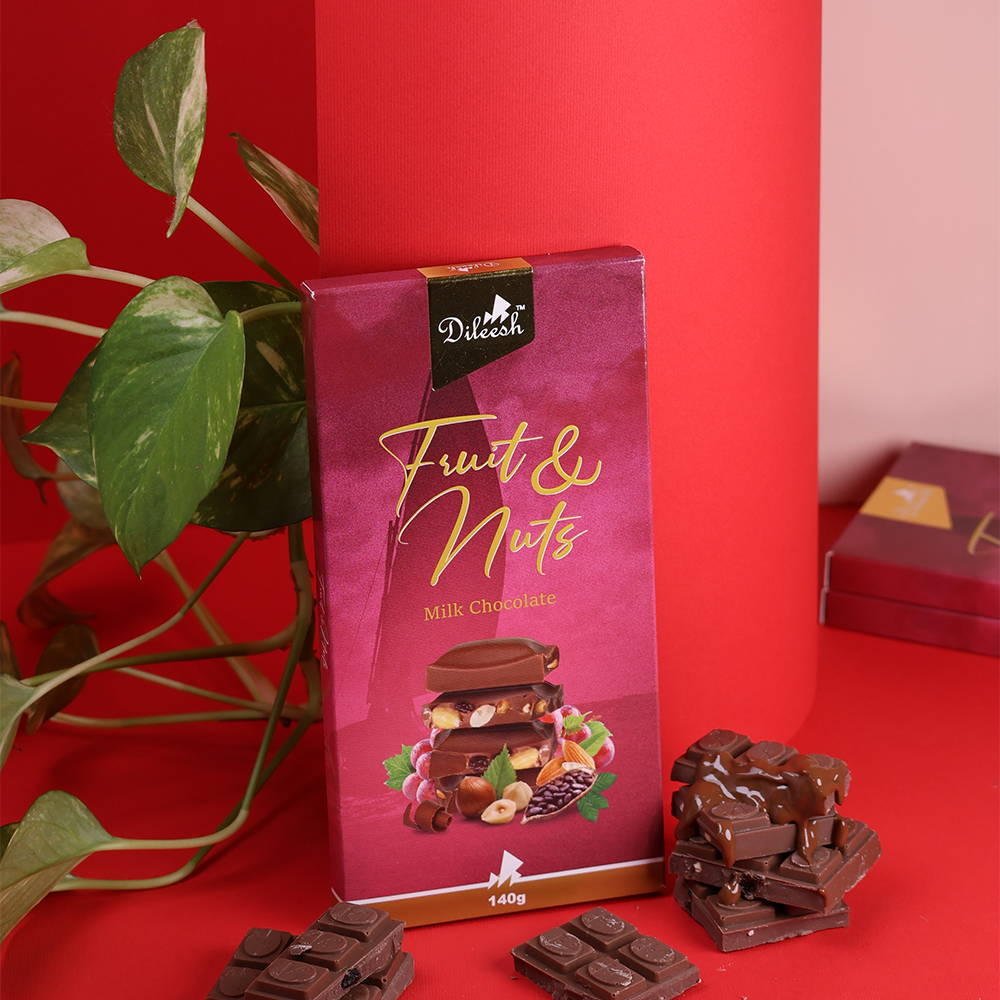 [SCP0161] Dileesh Fruit & Nuts Milk Chocolate 140g