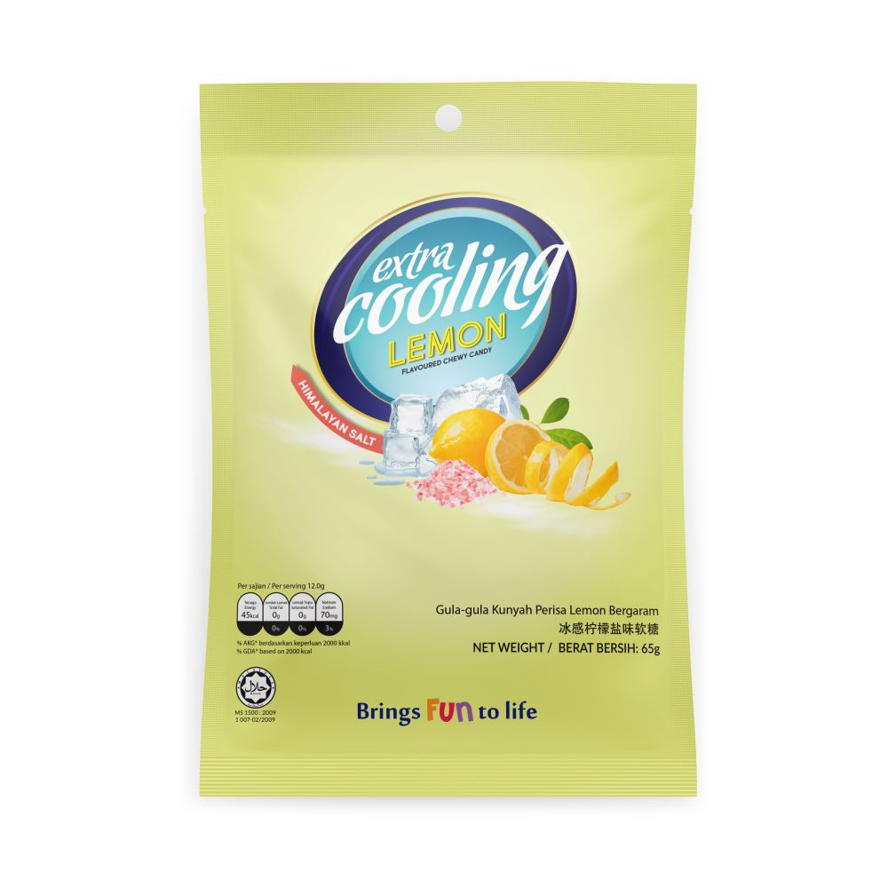 [SCP0172] Extra Cooling Lemon Chewy Candy 65g