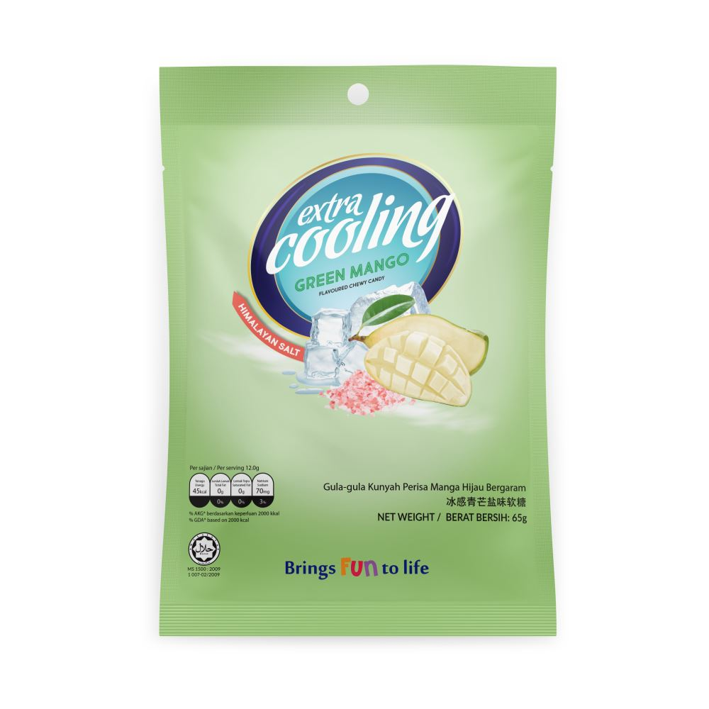 [SCP0175] Extra Cooling Green Mango Chewy Candy 65g