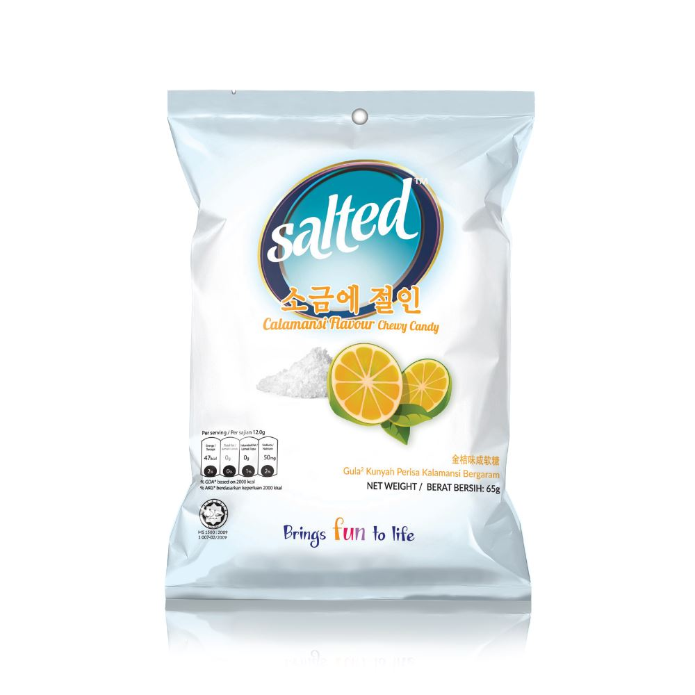 [SCP0176] Salted Calamansi Chewy Candy 65g