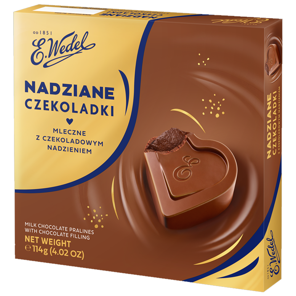 [SCP0215] Wedel Creamy Filling Milk Pralines Chocolate 114g