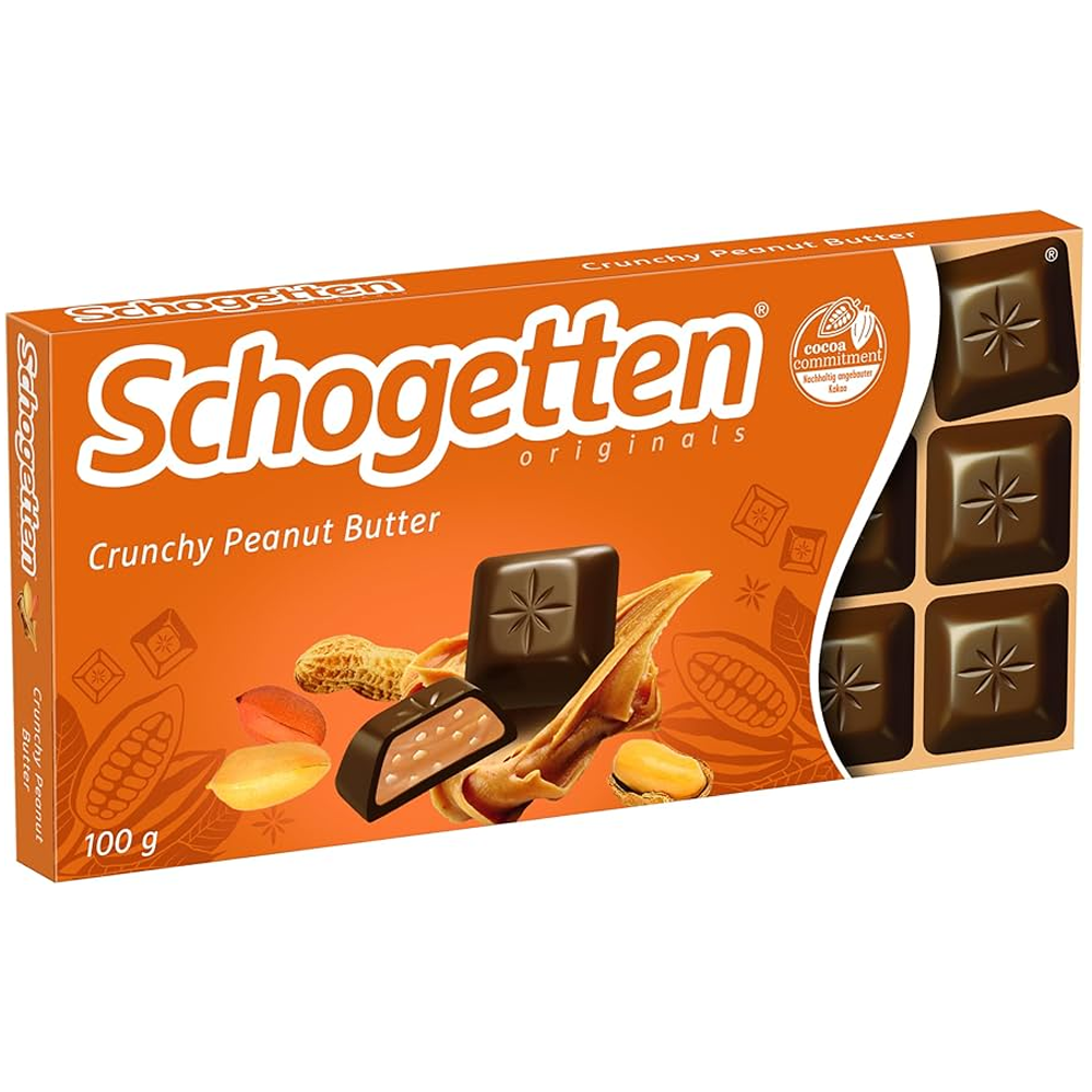 [SCP0223] Schogetten Crunchy Peanut Butter 100g