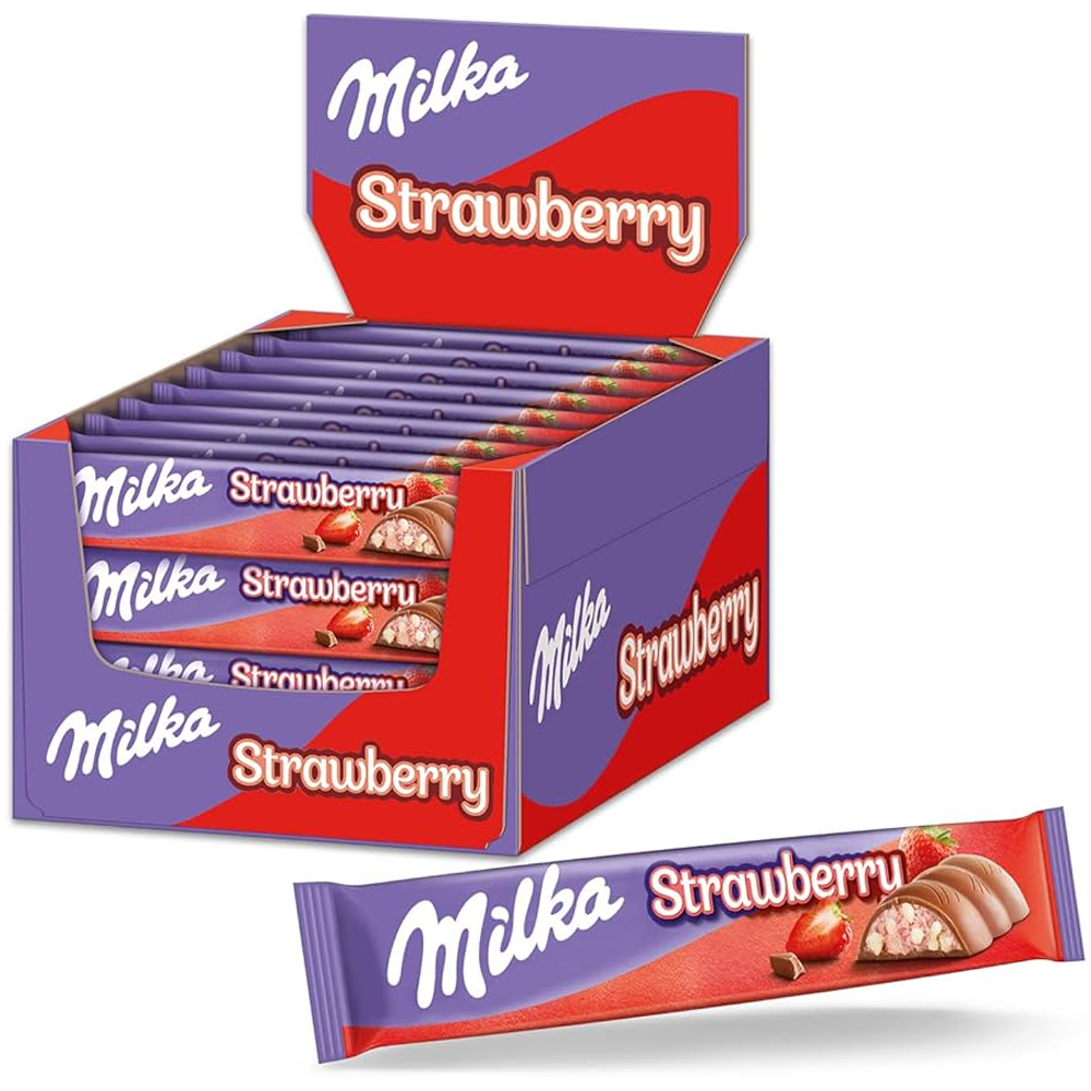 Milka Riegel Strawberry 36.5g