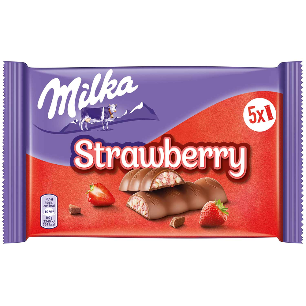 [SCP0230] Milka Strawberry (Erdbeer & Riegel) Chocolate 182.5g