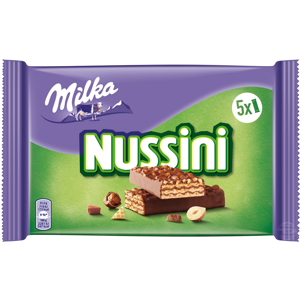 [SCP0231] Milka Nussini Chocolate 157.5g