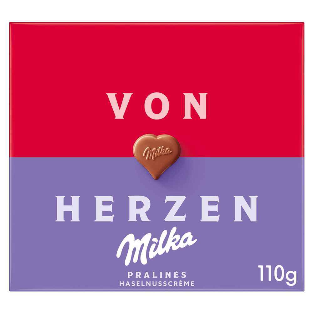 Milka I Love Milka Pralines Haselnusscreme 110g