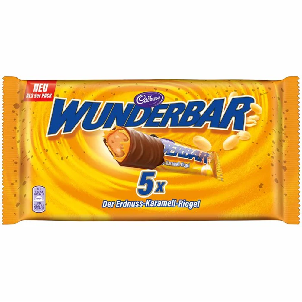 [SCP0239] Mondelez Cadbury Wonderful (Erdnuss-Karamell ) Peanut Caramel 185g