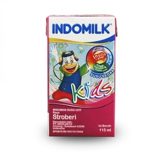 [SCP0250] Indomilk Kids Strawberry 115ml