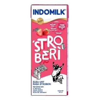 [SCP0253] Indomilk Strawberry Flavor 180ml