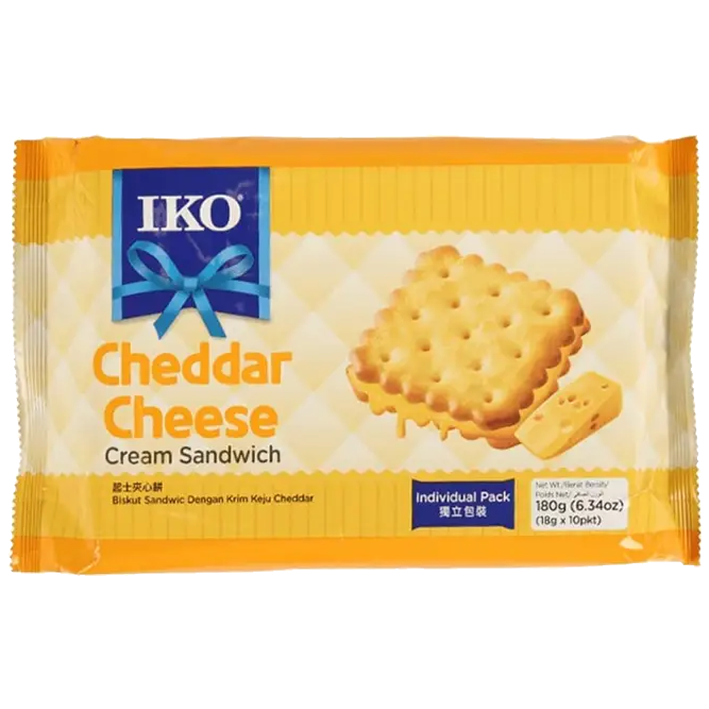 [SCP0285] IKO Cheddar Cheese Cream Sandwich 108g