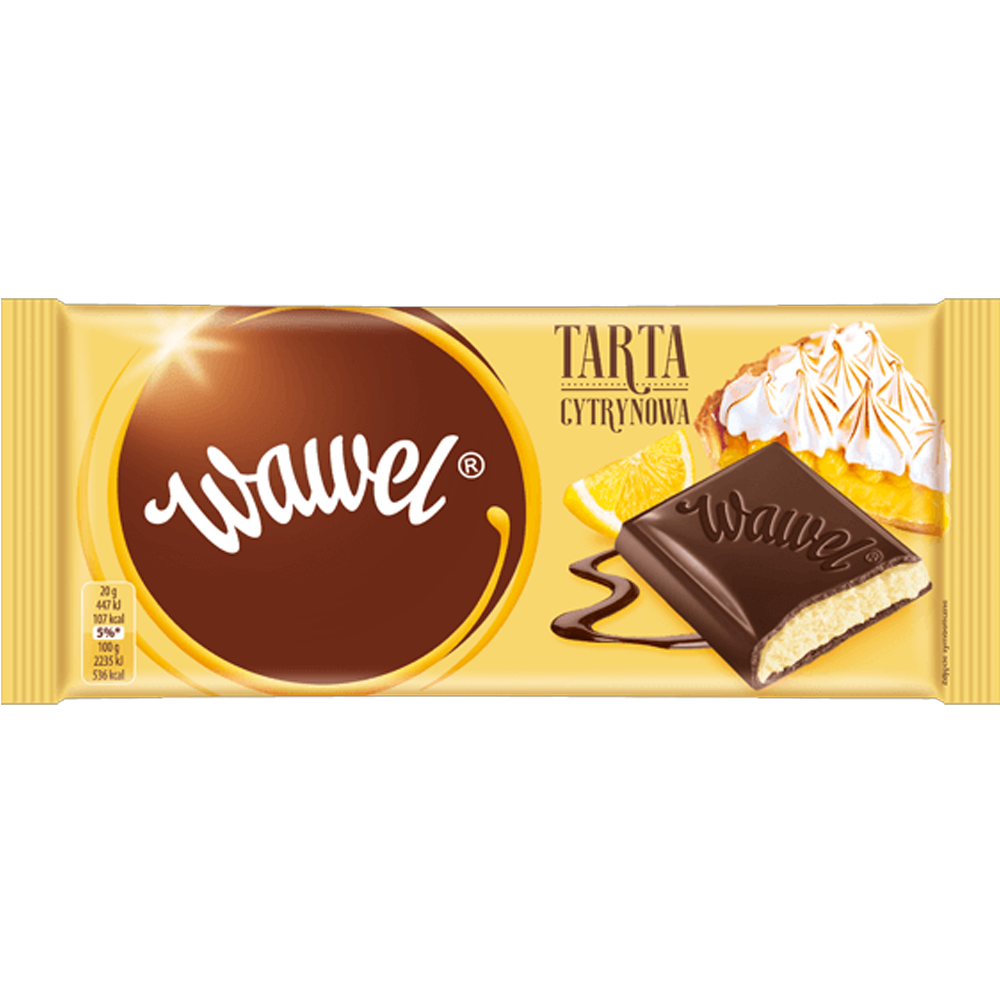 [SCP0298] Wawel Lemon Yoghurt Milk Chocolate (Tarta Cytrynowa) 100g