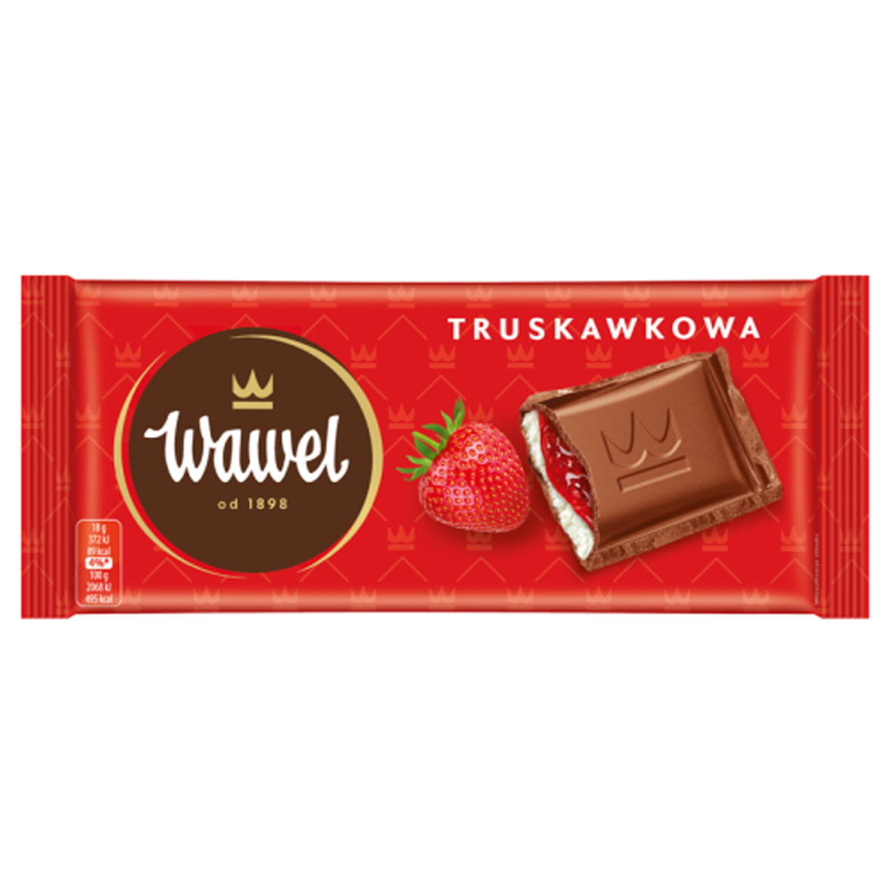 [SCP0302] Wawel Strawberry Yoghurt Milk Chocolate (Truskawkowa) 90g