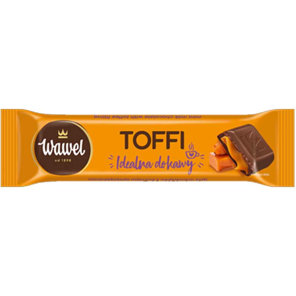 [SCP0307] Wawel Toffee Filling Milk Chocolate (Toffi) 41g