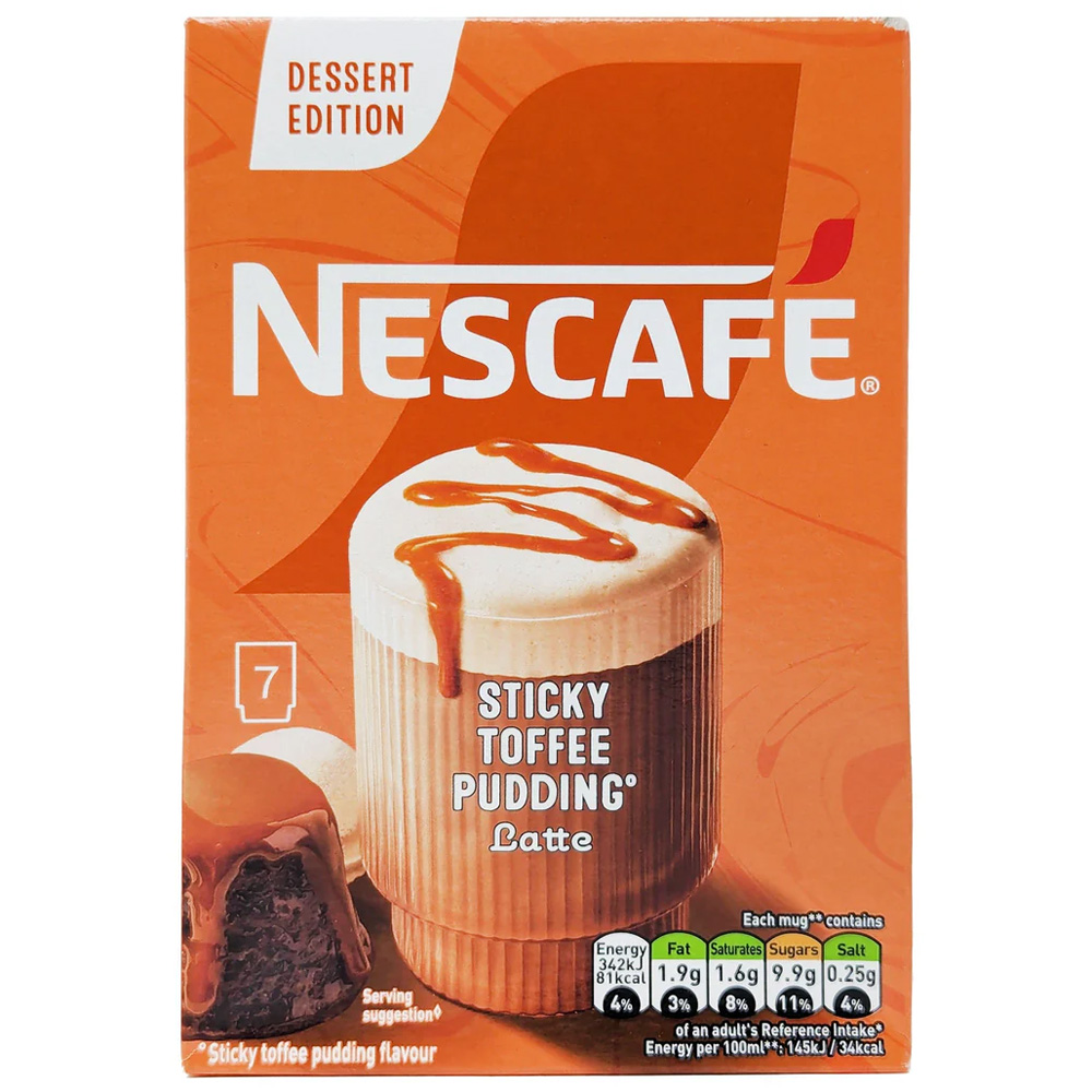 [SCP0355] Nescafe Sticky Toffee Pudding Latte 140g