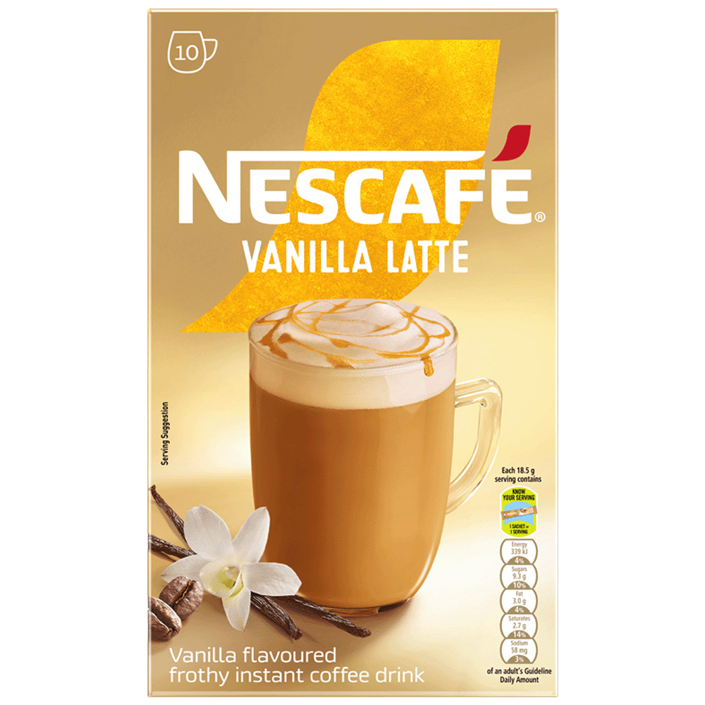 [SCP0357] Nescafe Vanilla Latte 148g