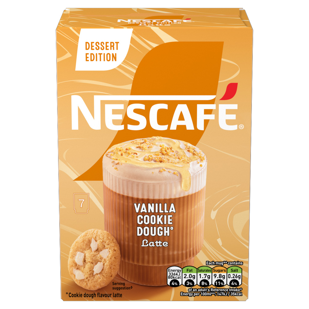 [SCP0358] Nescafe Vanilla Cookie Dough Latte 136.5g