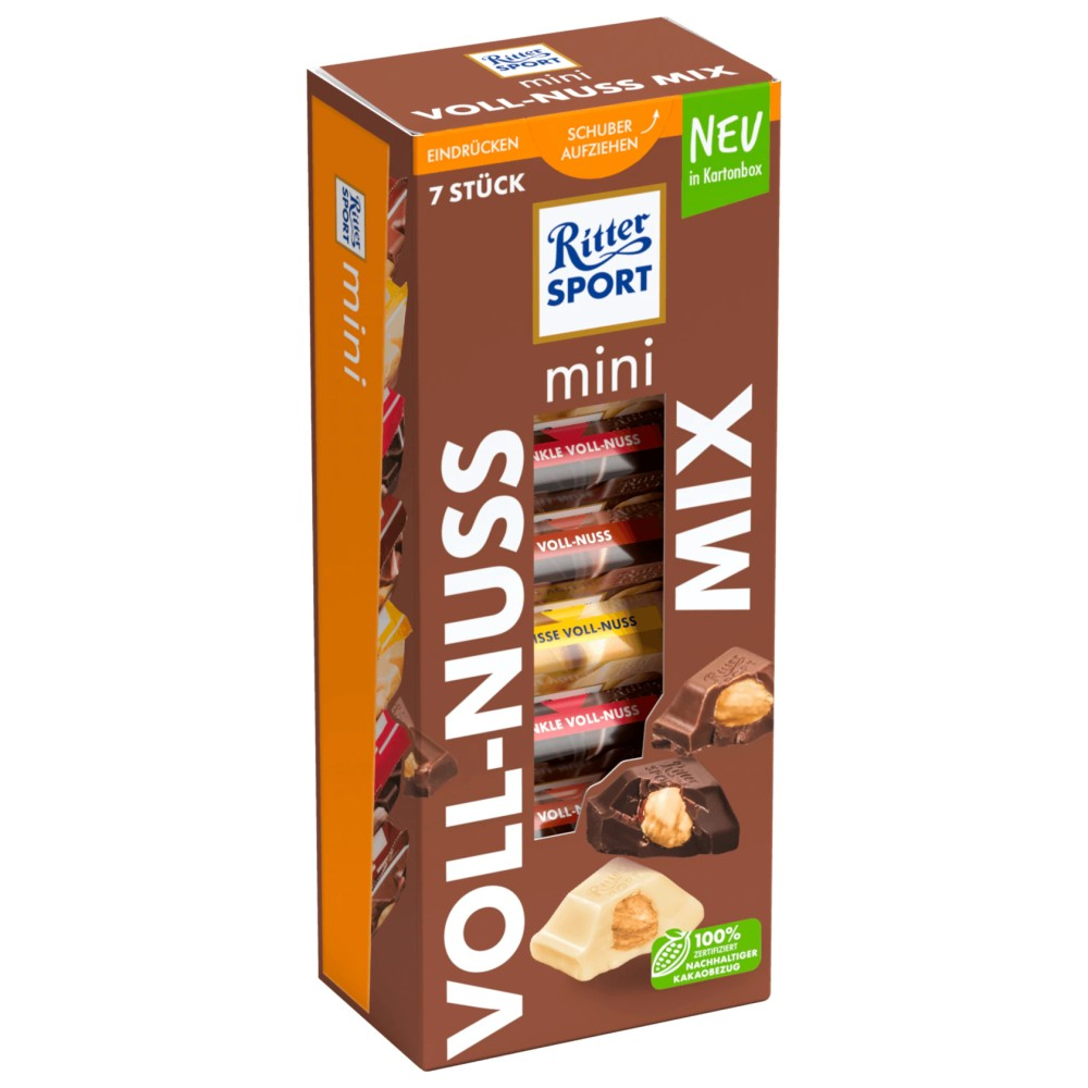 [SCP0373] Ritter Sport Mini Whole Nut Mix (Voll Nuss) 116g