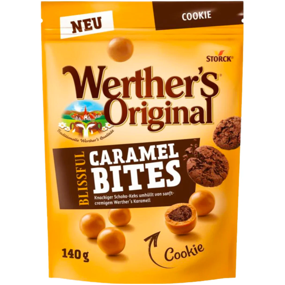 [SCP0378] Werther's Original Bissful Caramel Bites Cookie 140g