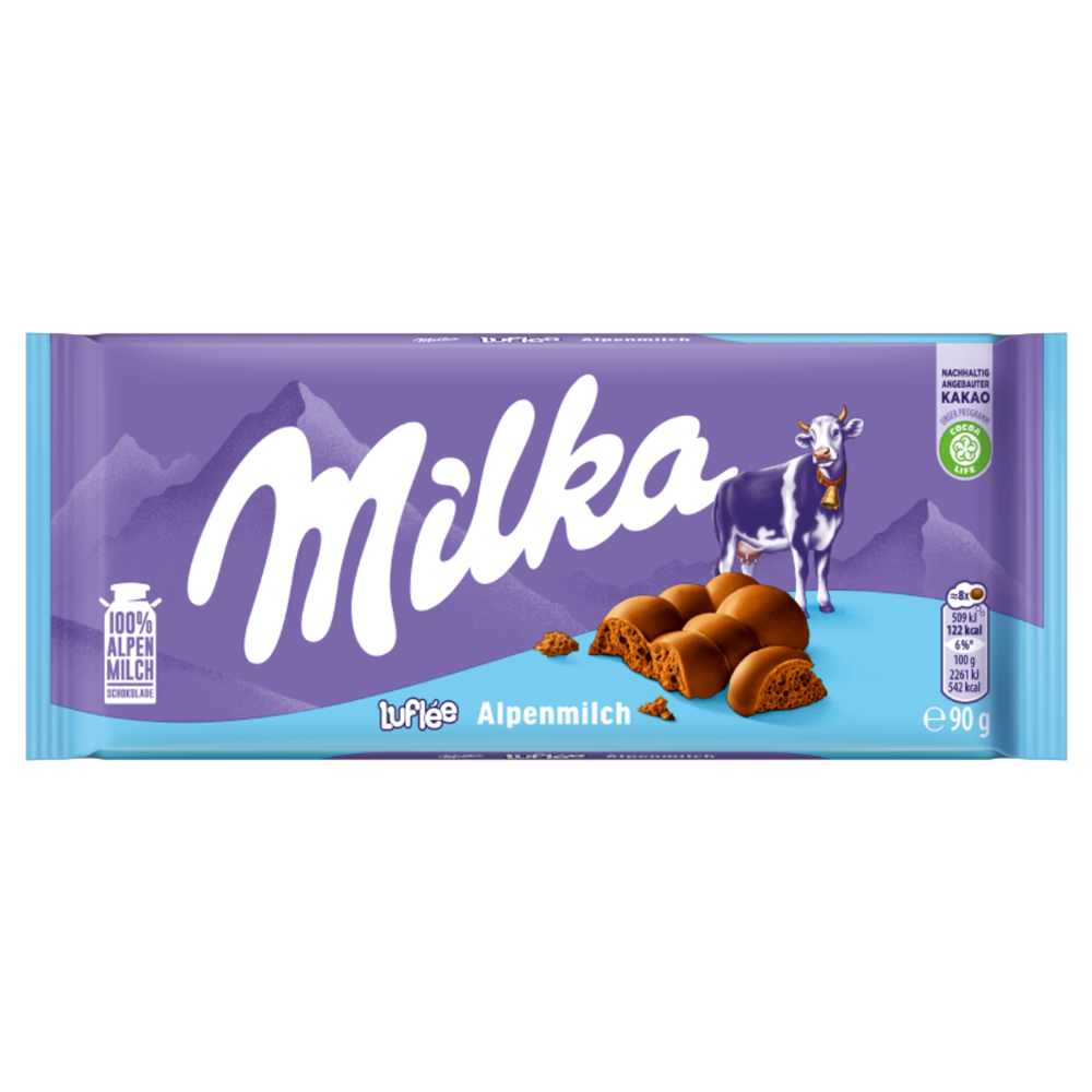 [SCP0382] Milka Luflee Alpenmilch Chocolate 90g